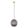 Argon 8513 - Chandelier on a string PALOMA 1xE27/15W/230V d. 25 cm gold/black