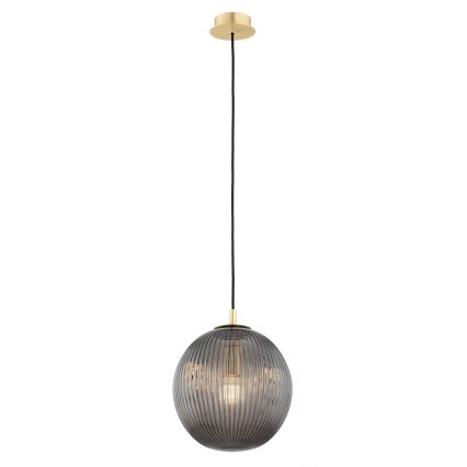 Argon 8513 - Chandelier on a string PALOMA 1xE27/15W/230V d. 25 cm gold/black