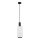 Argon 8563 - Chandelier on a string SAGUNTO PLUS 1xE27/15W/230V d. 14 cm black