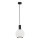Argon 8564 - Chandelier on a string SAGUNTO PLUS 1xE27/15W/230V d. 20 cm black