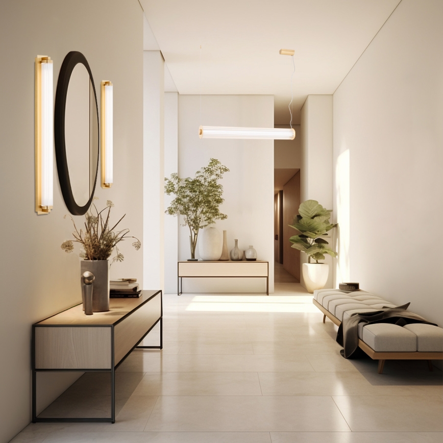 Argon 8622 - LED Wall light HAMPTON LED/34W/230V 3000K brass