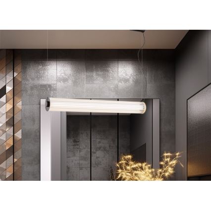 Argon 8625 - LED Chandelier on a string HAMPTON LED/90W/230V 3000K 120 cm black