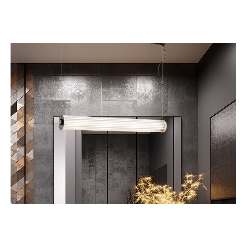Argon 8625 - LED Chandelier on a string HAMPTON LED/90W/230V 3000K 120 cm black