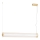 Argon 8627 - LED Chandelier on a string HAMPTON LED/60W/230V 3000K 80 cm brass