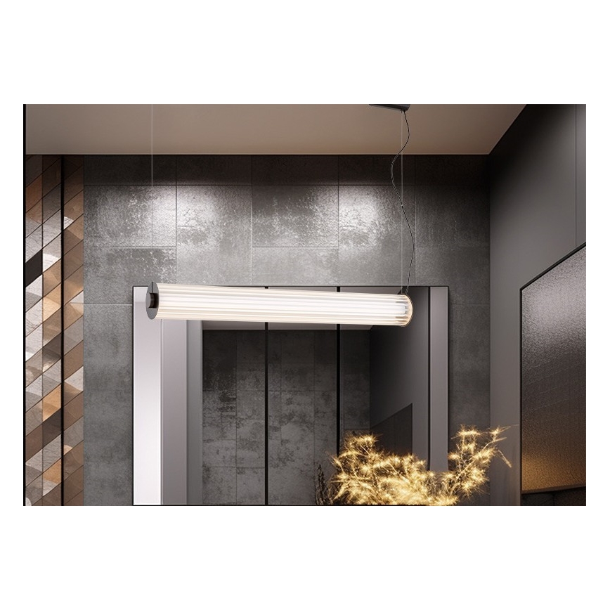 Argon 8628 - LED Chandelier on a string HAMPTON LED/60W/230V 3000K 80 cm black