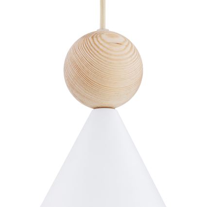 Argon 8629 - Chandelier on a string KEGEL 1xE27/15W/230V white