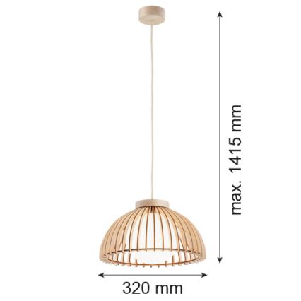 Argon 8634 - Chandelier on a string TRE 1xE27/15W/230V