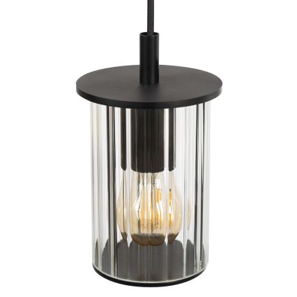 Argon 8751 - Outdoor chandelier on a string NORFOLK 1xE27/15W/230V IP44 black