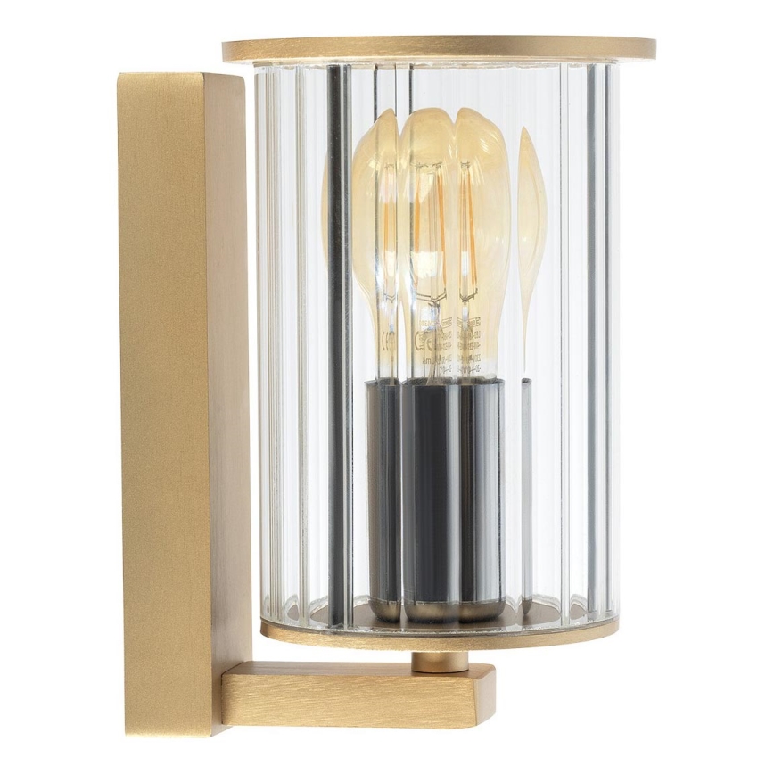 Argon 8752 - Outdoor wall light NORFOLK 1xE27/15W/230V IP44 gold