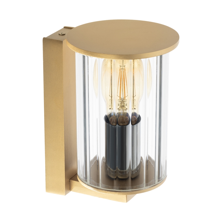 Argon 8752 - Outdoor wall light NORFOLK 1xE27/15W/230V IP44 gold