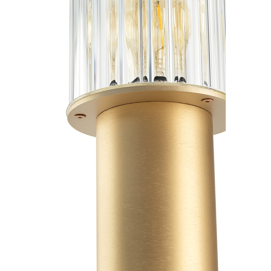 Argon 8753 - Outdoor lamp NORFOLK 1xE27/15W/230V IP44 52cm gold