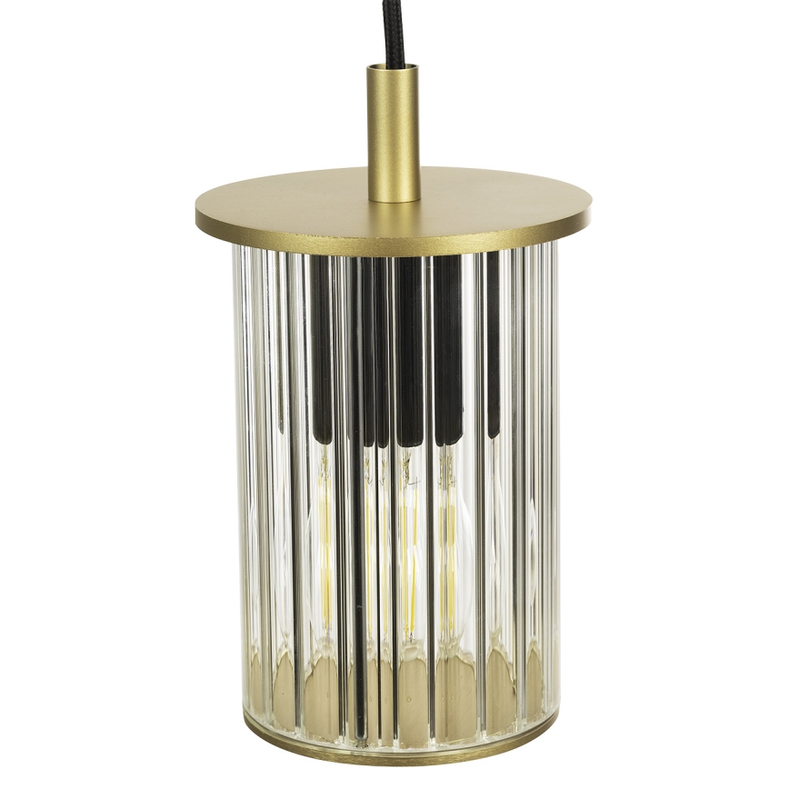 Argon 8755 - Outdoor chandelier on a string NORFOLK 1xE27/15W/230V IP44 gold
