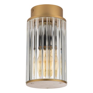 Argon 8774 - Outdoor ceiling light NORFOLK 1xE27/15W/230V IP44 gold