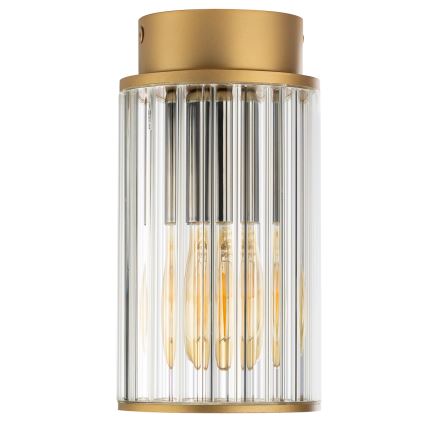 Argon 8774 - Outdoor ceiling light NORFOLK 1xE27/15W/230V IP44 gold