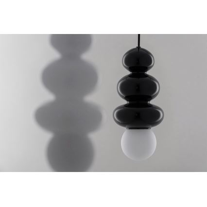 Argon 8788 - Bathroom chandelier on a string ORLANDO PLUS 1xG9/6W/230V IP44 black