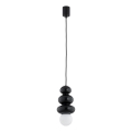 Argon 8788 - ORLANDO PLUS Cable-Suspended Bathroom Pendant Light 1xG9/6W/230V IP44 Black