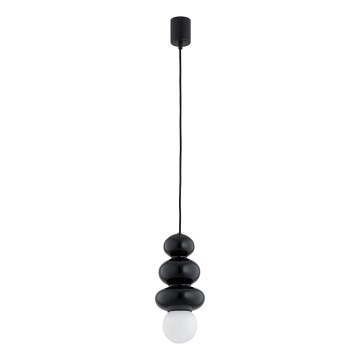 Argon 8788 - ORLANDO PLUS Cable-Suspended Bathroom Pendant Light 1xG9/6W/230V IP44 Black