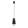 Argon 8788 - ORLANDO PLUS Cable-Suspended Bathroom Pendant Light 1xG9/6W/230V IP44 Black