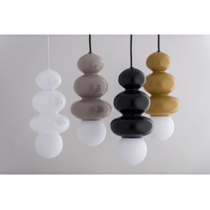 Argon 8788 - ORLANDO PLUS Cable-Suspended Bathroom Pendant Light 1xG9/6W/230V IP44 Black