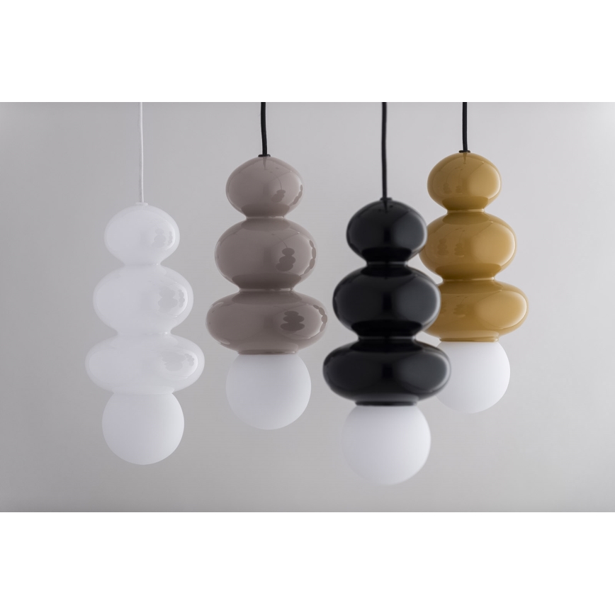 Argon 8788 - ORLANDO PLUS Cable-Suspended Bathroom Pendant Light 1xG9/6W/230V IP44 Black