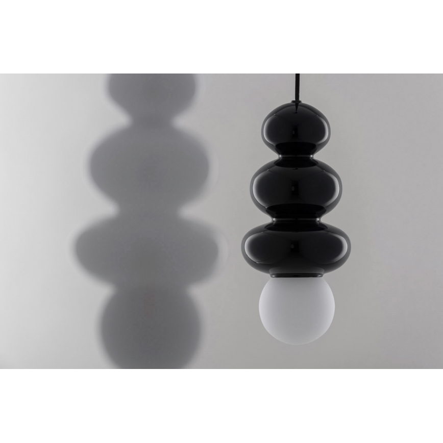 Argon 8788 - ORLANDO PLUS Cable-Suspended Bathroom Pendant Light 1xG9/6W/230V IP44 Black