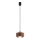 Argon 8817 - Chandelier on a string TEVO 1xG9/4,5W/230V brown