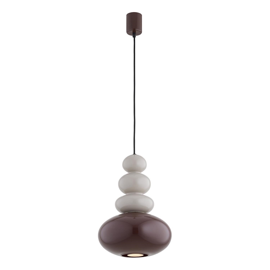 Argon 8820 - Chandelier on a string DIEGO 1xGU10/5W/230V brown/grey
