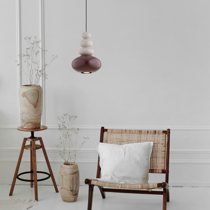 Argon 8820 - Chandelier on a string DIEGO 1xGU10/5W/230V brown/grey