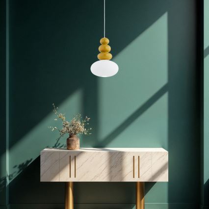 Argon 8821 - Chandelier on a string DIEGO 1xGU10/5W/230V white/brown