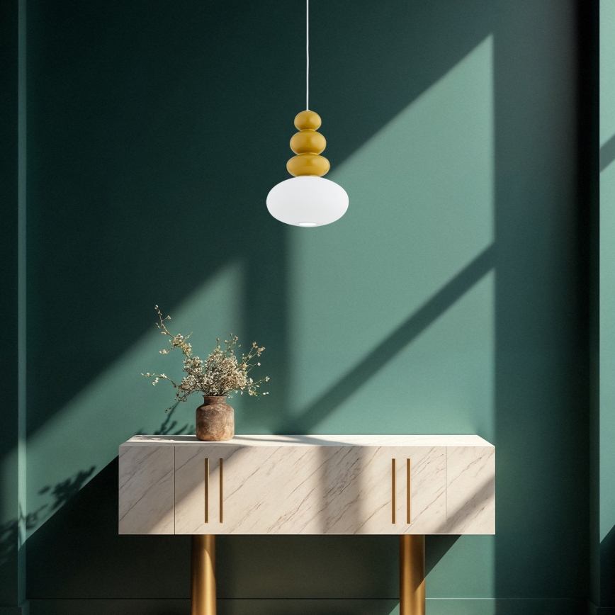 Argon 8821 - Chandelier on a string DIEGO 1xGU10/5W/230V white/brown