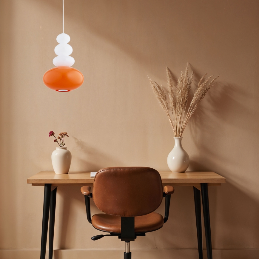 Argon 8822 - Chandelier on a string DIEGO 1xGU10/5W/230V white/orange