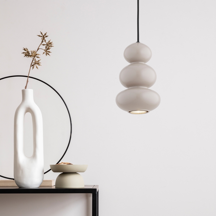 Argon 8825 - Chandelier on a string ORLANDO 1xGU10/5W/230V grey