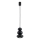 Argon 8827 - Chandelier on a string ORLANDO 1xGU10/5W/230V black