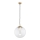 Argon 8828 - Chandelier on a string SACRAMENTO 1xGX53/8W/230V clear/gold