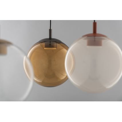 Argon 8829 - Chandelier on a string SACRAMENTO 1xGX53/8W/230V clear/brown
