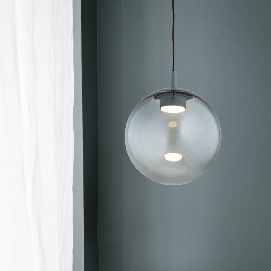 Argon 8830 - Chandelier on a string SACRAMENTO 1xGX53/8W/230V green/smoky