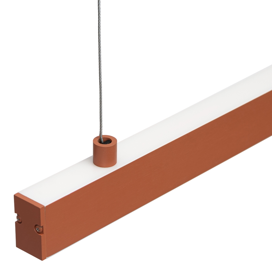 Argon 8834 - LED Chandelier on a string MIAMI LED/37W/230V 3000K brown