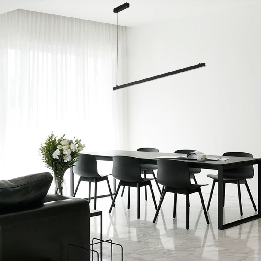 Argon 8835 - LED Chandelier on a string MIAMI LED/37W/230V 3000K black