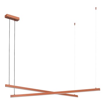 Argon 8837 - LED Chandelier on a string MIAMI LED/74W/230V 3000K brown