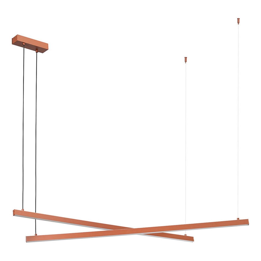 Argon 8837 - LED Chandelier on a string MIAMI LED/74W/230V 3000K brown