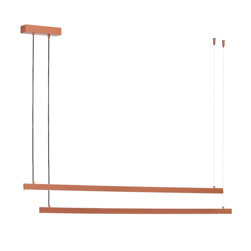 Argon 8837 - LED Chandelier on a string MIAMI LED/74W/230V 3000K brown
