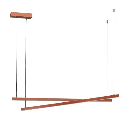 Argon 8837 - LED Chandelier on a string MIAMI LED/74W/230V 3000K brown