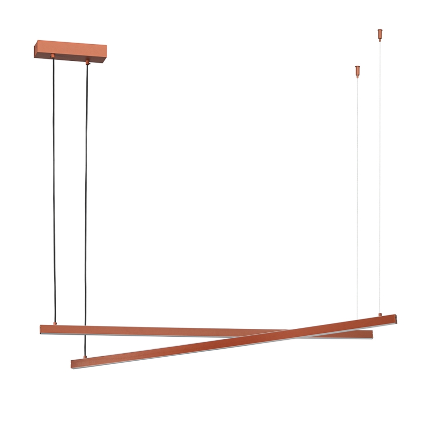 Argon 8837 - LED Chandelier on a string MIAMI LED/74W/230V 3000K brown