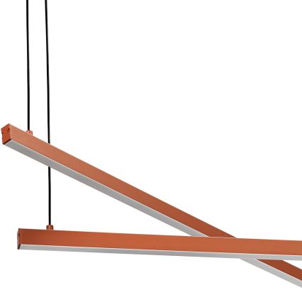 Argon 8837 - LED Chandelier on a string MIAMI LED/74W/230V 3000K brown
