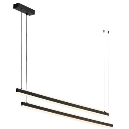 Argon 8838 - LED Chandelier on a string MIAMI LED/74W/230V 3000K black