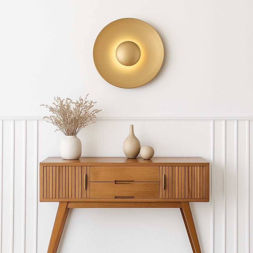 Argon 8865 - BOLTON LED Wall Light LED/12.5W/230V 3000K Gold