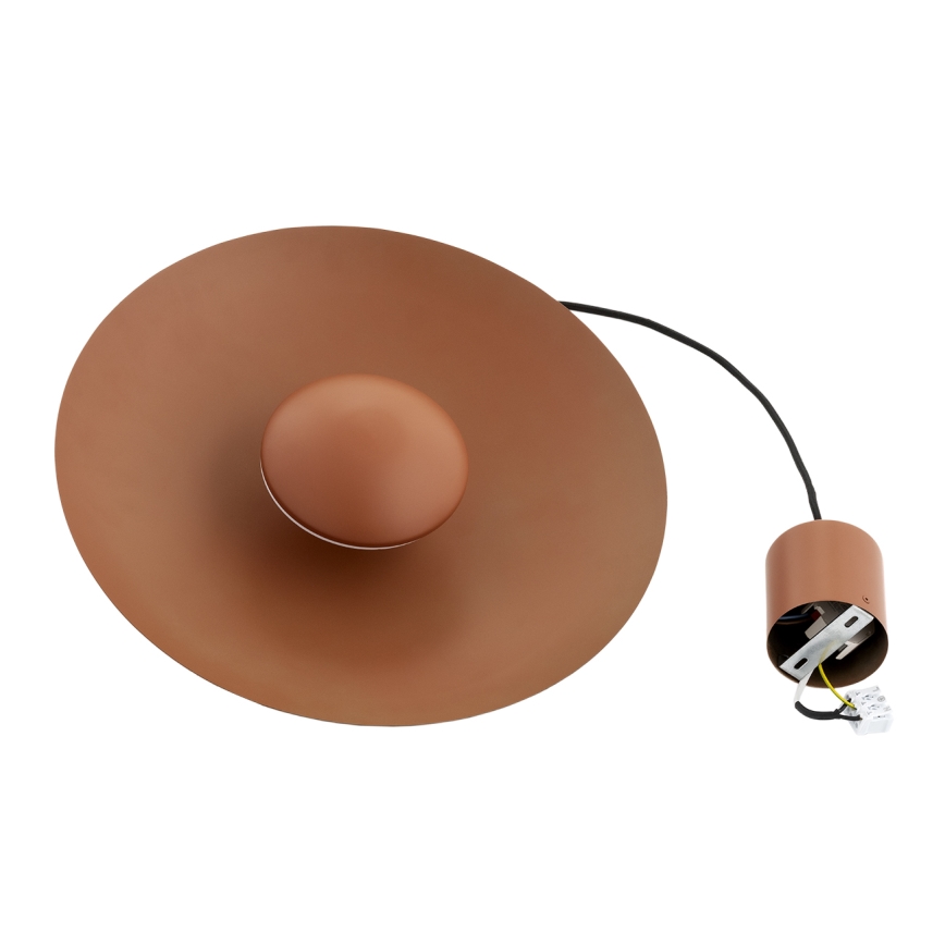 Argon 8870 - BOLTON LED Cable-Suspended Pendant, 12.5W, 230V, 3000K, Terracotta