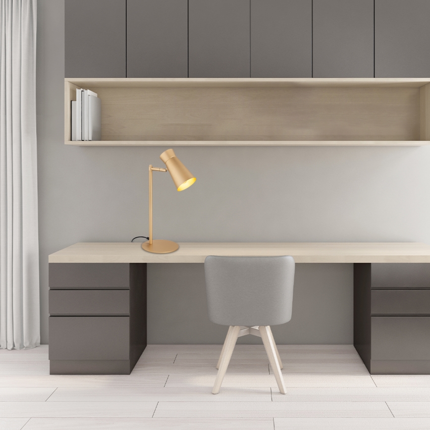 Argon 8874 - LORD Table Lamp 1xE14/7W/230V, Gold