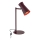Argon 8877 - LORD table lamp 1xE14/7W/230V wine red