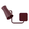 Argon 8881 - LORD Wall Lamp 1xE14/7W/230V, Wine Red